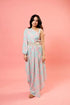 Alaya Fusion Dress With Waist Belt